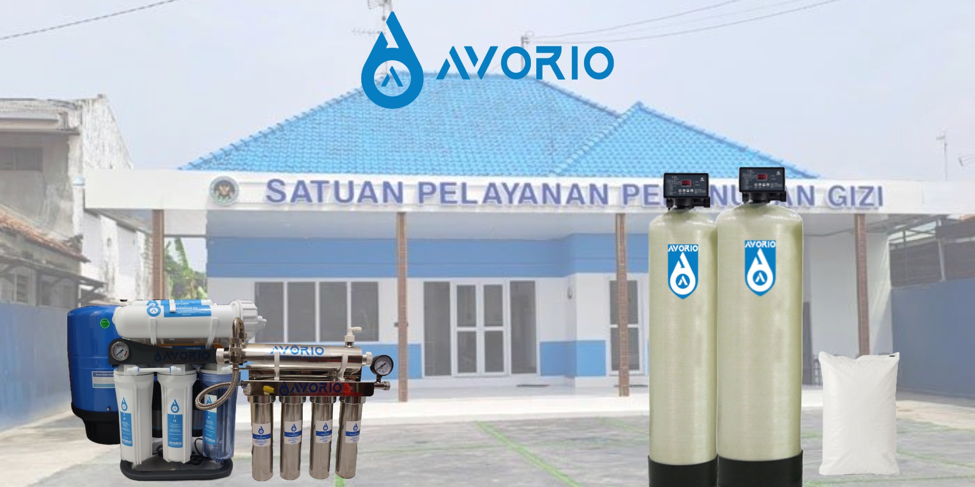 Harga Filter Air Dapur MBG Avorio Mulai 32 Jutaan